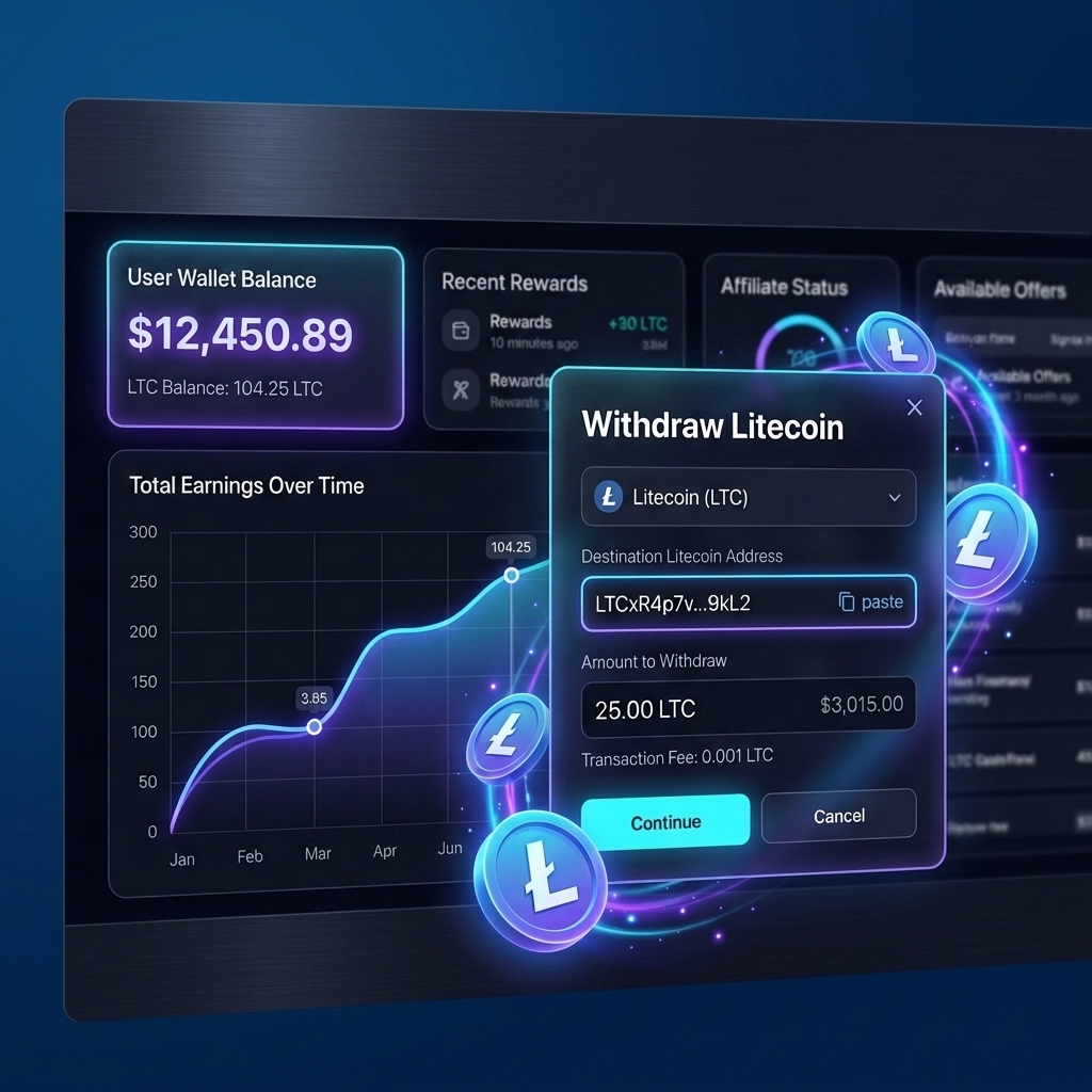 Earnbe Premium Dashboard